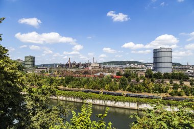Saar Volklingen demirhane Panoraması 