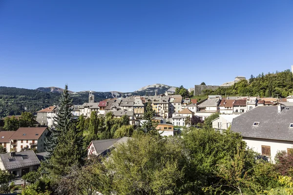 Seyne les Alpes in the french Region provence des haut alpes — Stock Photo, Image