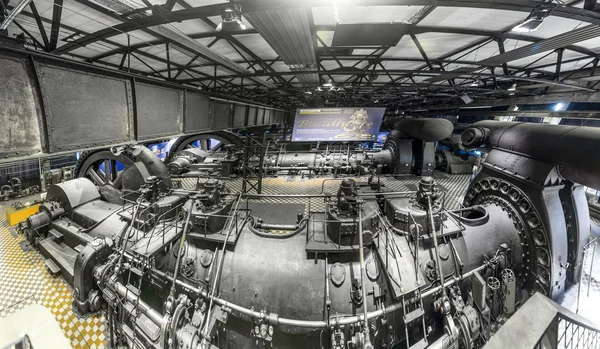 inside the machine hall for heating at Volklingen Ironworks