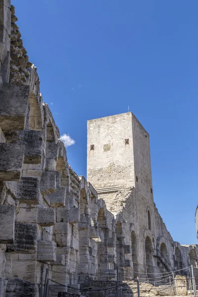 Paredes de la famosa arena en Arles —  Fotos de Stock