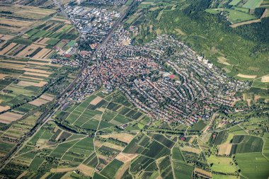alanlara Heidesheim, kırsal alanda doğal görünümü