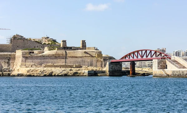 Portas blindadas em La Valetta, Malta — Fotografia de Stock