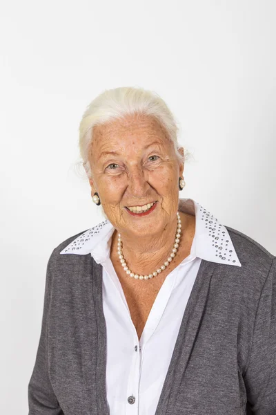 Feliz sonriente mujer madura —  Fotos de Stock