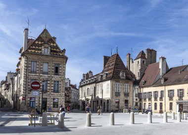 Dijon, Burgundy, Fr içinde yer Cordeliers adlı yarım ahşap evler