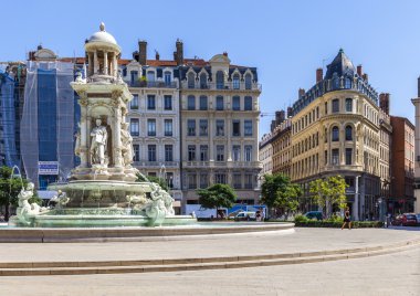 Çeşme Jacobin'ın yerde Lyon, Fransa