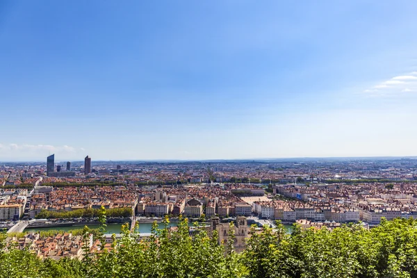 Lione, Francia, panorama della città — Foto Stock