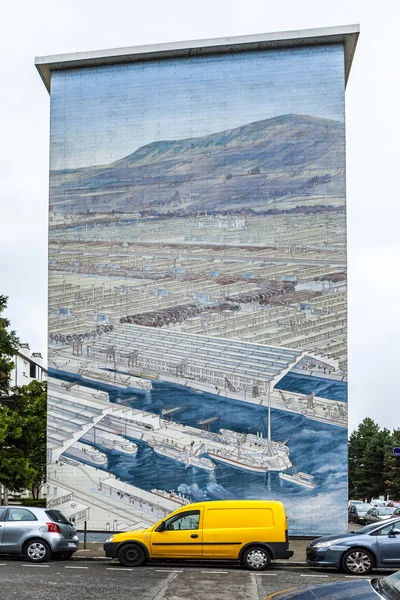 Beroemde muurschilderingen in Lyon — Stockfoto