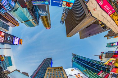 Times Meydanı, broadway tiyatroları ve iri sayı-in seçme