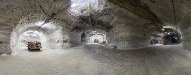 Madencilik tesisi Sondershausen eski madencilik kamyonları 