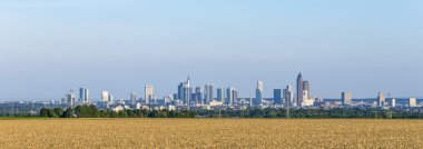 Görünüm alanları ile frankfurt Skyline 