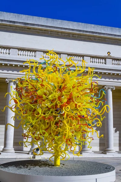 San Francisco Usa July 2008 Sun Dale Chihuly Glass Art — Stock Photo, Image