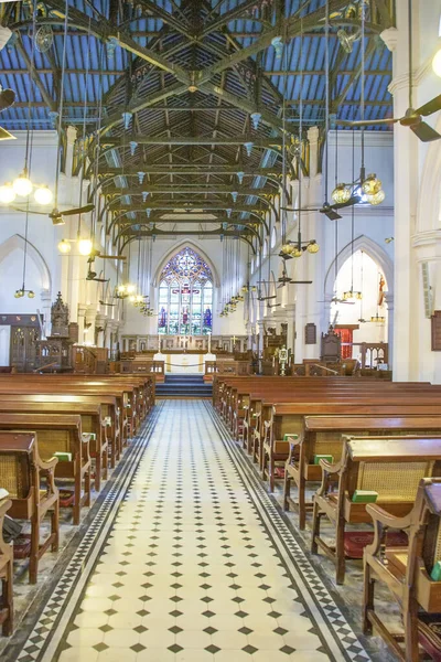 Hongkong Victoria Gennaio 2010 Famosa Cattedrale Johns Hong Kong Cattedrale — Foto Stock