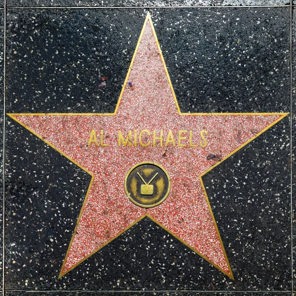 Los Angeles Eua Junho 2012 Michaels Estrela Hollywood Walk Fame — Fotografia de Stock