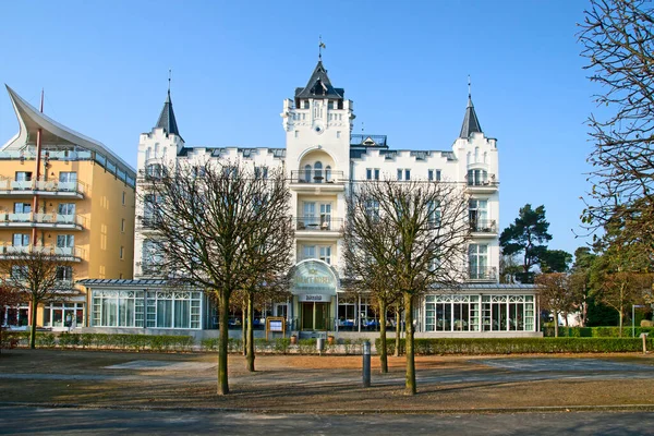 Zinnowitz Německo Dubna 2014 Stará Vila Promenádě Zinnowitz Usedom Německo — Stock fotografie