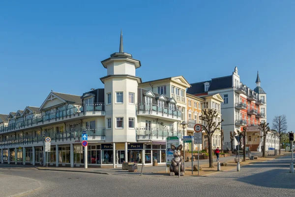 Zinnowitz Duitsland April 2014 Oude Villa Aan Promenade Van Zinnowitz — Stockfoto