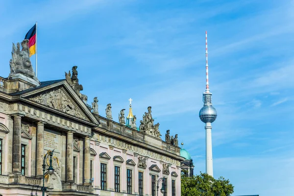 Berlín Alemania Octubre 2014 Texto Fridericus Museo Histórico Alemán Edificio — Foto de Stock