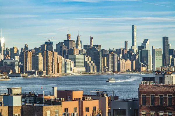 New York Usa Novembre 2018 Vista Sullo Skyline Manhattan Dal — Foto Stock