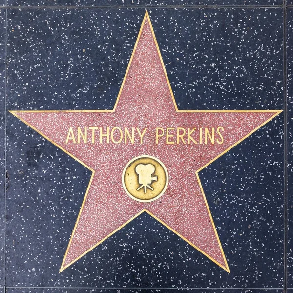 Los Angeles Abd Mar 2019 Anthony Perkins Hollywood Şöhret Yolu — Stok fotoğraf