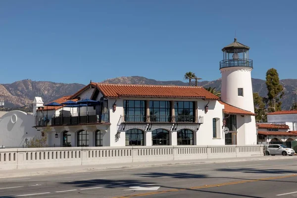 Santa Barbara Usa Mar 2019 Widok Przebudowaną Latarnię Morską Santa — Zdjęcie stockowe