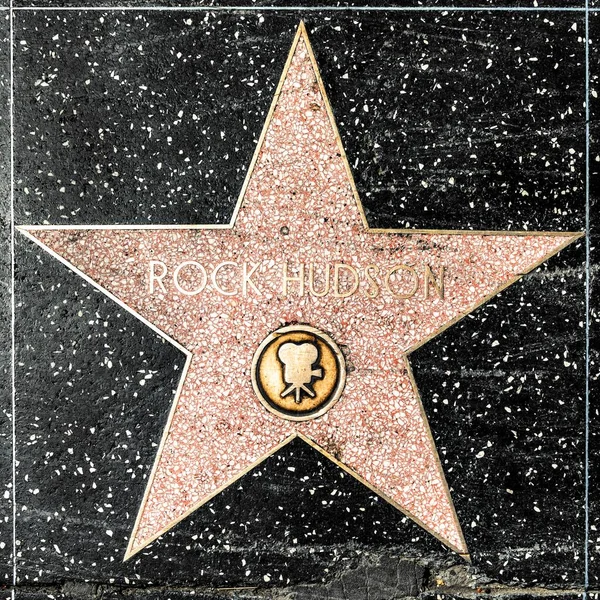 Los Angeles Usa Mar 2019 Zbliżenie Gwiazdy Hollywood Walk Fame — Zdjęcie stockowe