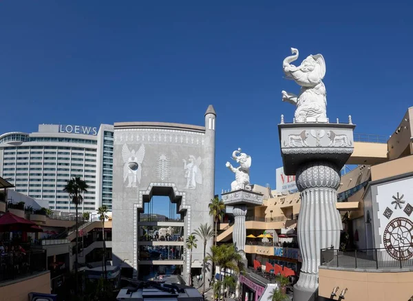 Los Angeles Usa Mar 2019 Hollywood Highland Complex Shops Restaurants — Stock Photo, Image