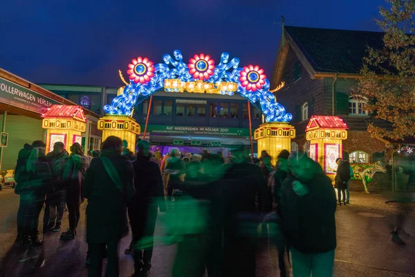 Kolín Nad Rýnem Německo Ledna 2020 China Light Festival Prosince — Stock fotografie