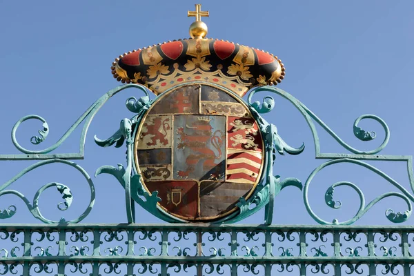 Bad Homburg Duitsland September 2020 Wapenschild Met Leeuw Bad Homburg — Stockfoto