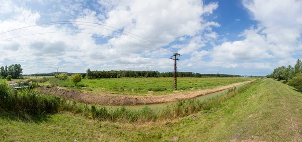 Rural Landscape Lutow Island Usedom Germany — Stock Photo, Image