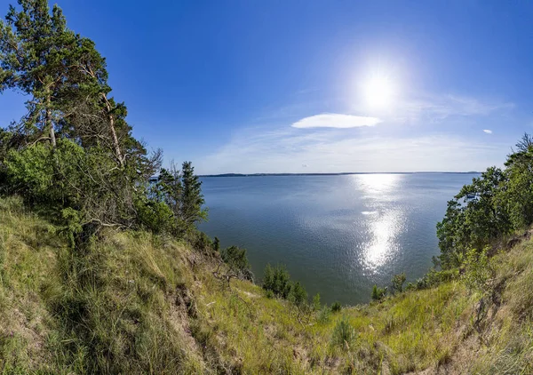 Klippenlandschaft Auf Usedom Bei Glitz Mit Blick Auf Die Ostsee — Stockfoto