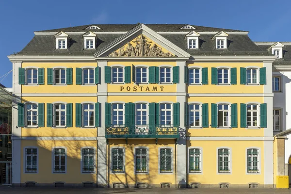 Historic Post Office Munster Square Bonn Inscription Postamt Post Office — Stock Photo, Image