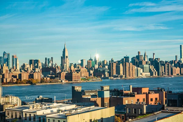 New York États Unis Novembre 2018 Vue Sur Manhattan Depuis — Photo