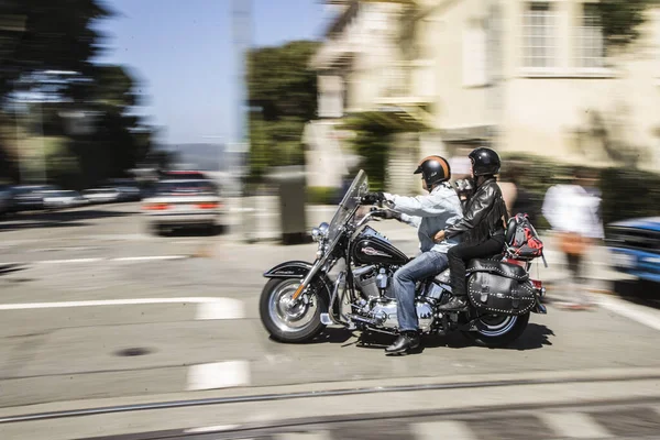 Σαν Φρανσίσκο Ηπα Ιουλίου 2008 Harley Davidson Οδηγός Κρουαζιέρες Στους — Φωτογραφία Αρχείου