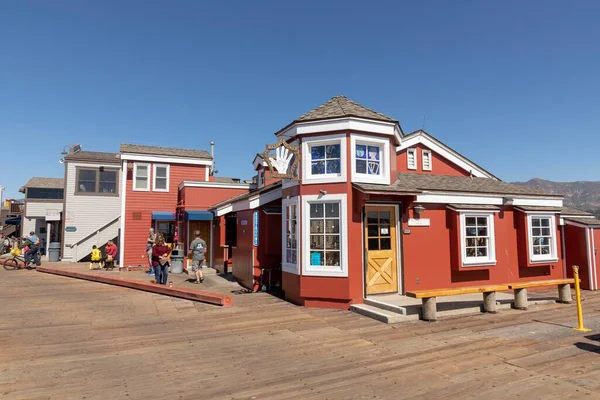 Santa Barbara Usa Mar 2019 Historic House Santa Barbara Pier — Stock Photo, Image