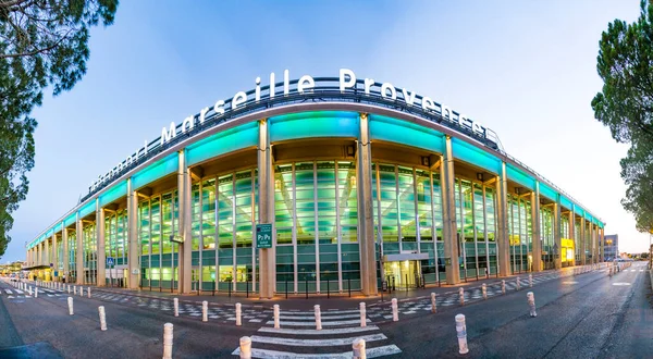 Marsella Francia Julio 2015 Nueva Terminal Aeropuerto Marsella Provenza Francia — Foto de Stock