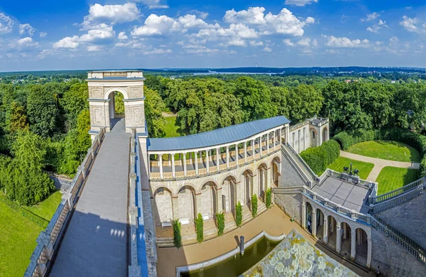 Potsdam Tyskland Augusti 2015 Över Belvedere Ett Palats Den Nya — Stockfoto