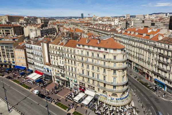 Marseille Frankreich März 2015 Blick Auf Die Historische Promenade Alten — Stockfoto