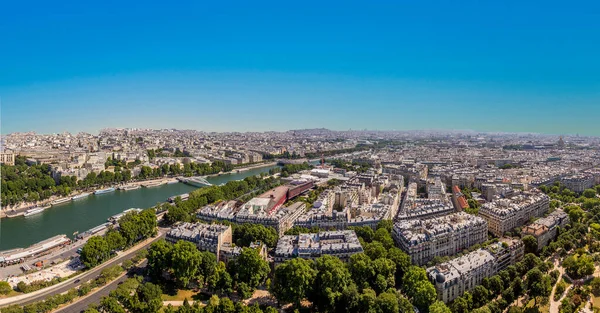Párizs Skyline Tour Eiffel — Stock Fotó