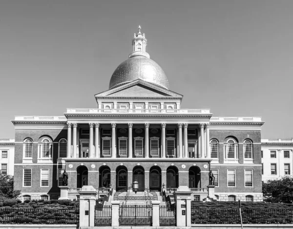 Massachusetts State House Beacon Hill Boston Usa — Zdjęcie stockowe
