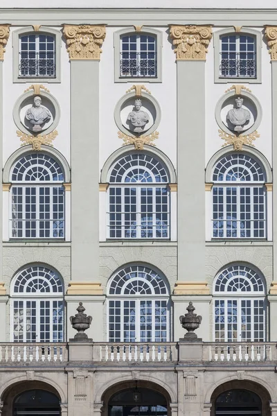 Fassade Von Schloss Nymphenburg München Bayern — Stockfoto