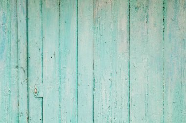 yeşil boyalı eski hasarlı yumuşak ahşap harmonik bir arkaplan verir