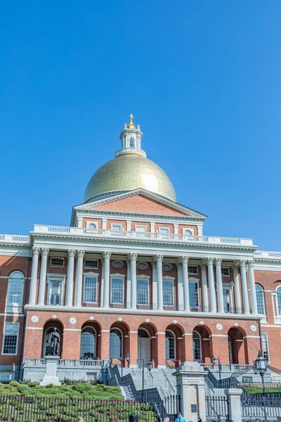 Slavný Státní Hlavní Město Bostonu Massachusetts Usa — Stock fotografie