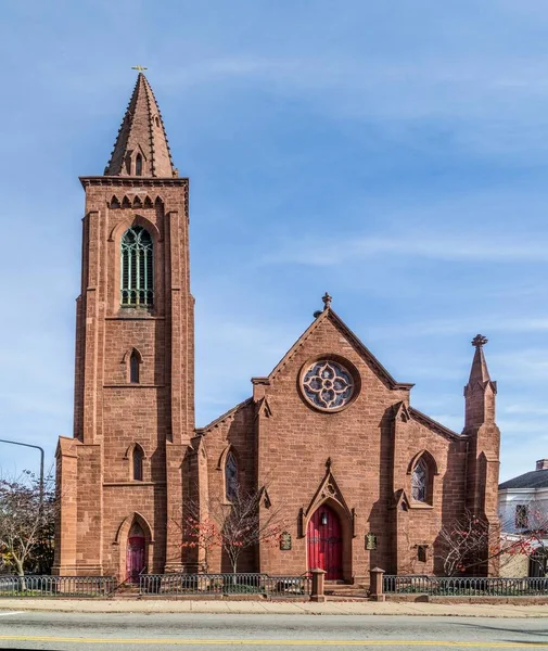 Iglesia Episcopal James New London — Foto de Stock