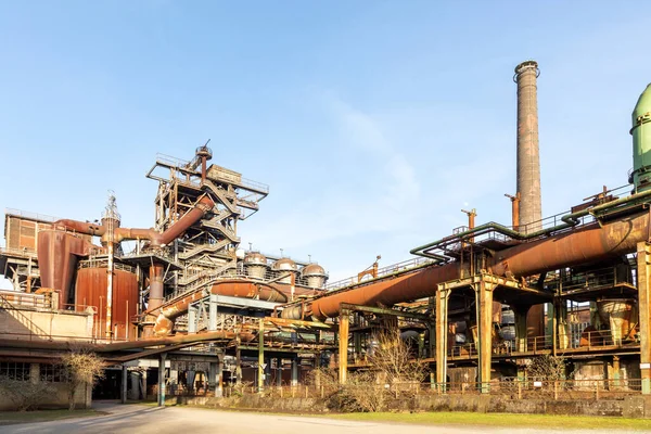 Oud Industriegebouw Aan Het Landschaftspark Duisburg — Stockfoto