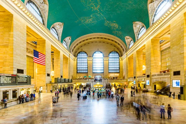 New York Usa Oktober 2015 Människor Grand Central Terminal New — Stockfoto