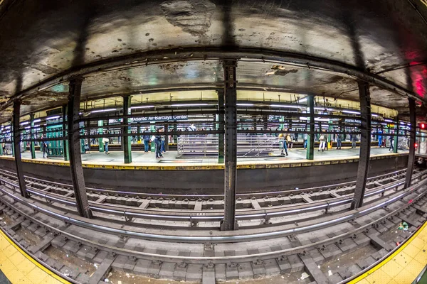 New York Abd Oct 2015 New York Taki Metro Istasyonu — Stok fotoğraf