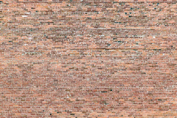 Modèle Vieux Mur Brique Historique Rouge — Photo