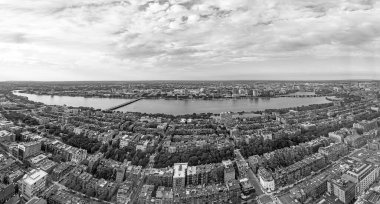 Boston, Massachussets 'in gökyüzü görüntüsü