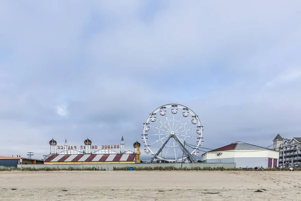 Old Orchard Beach Eua Sep 2017 Famoso Velho Pomar Roda — Fotografia de Stock