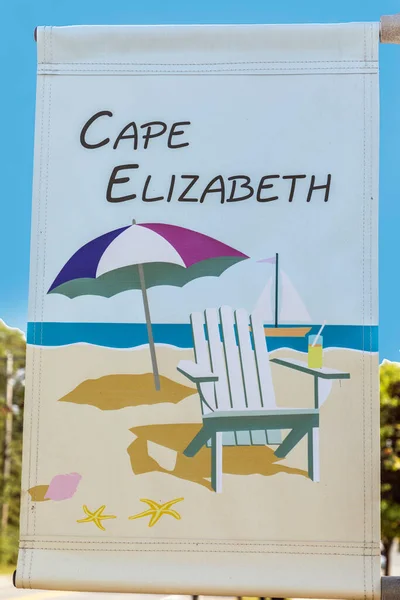 Cape Elizabeth États Unis Septembre 2017 Publicité Pour Cape Elizabeth — Photo