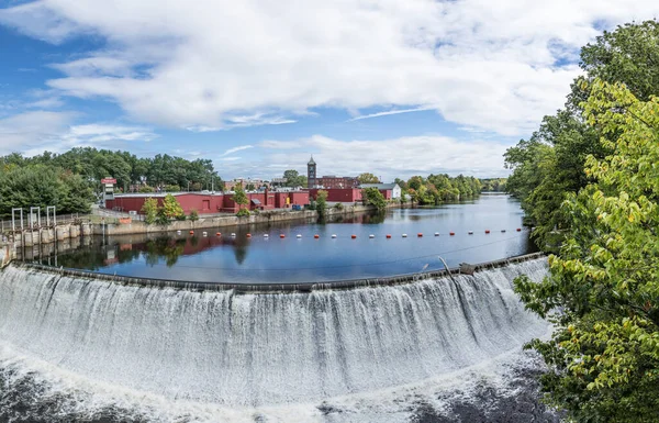 Springfield Usa Září 2017 Pohled Panorama Wallamamumps Falls Springfieldu — Stock fotografie